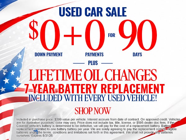 Used Car Sale