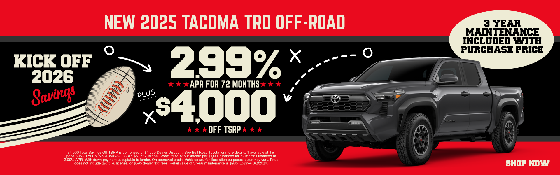 Tacoma TRD Off- Road