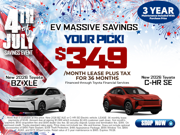 BZ XLE and C-HR SE