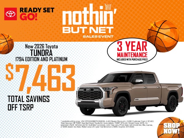 Tundra 1794 Edition and Platinum