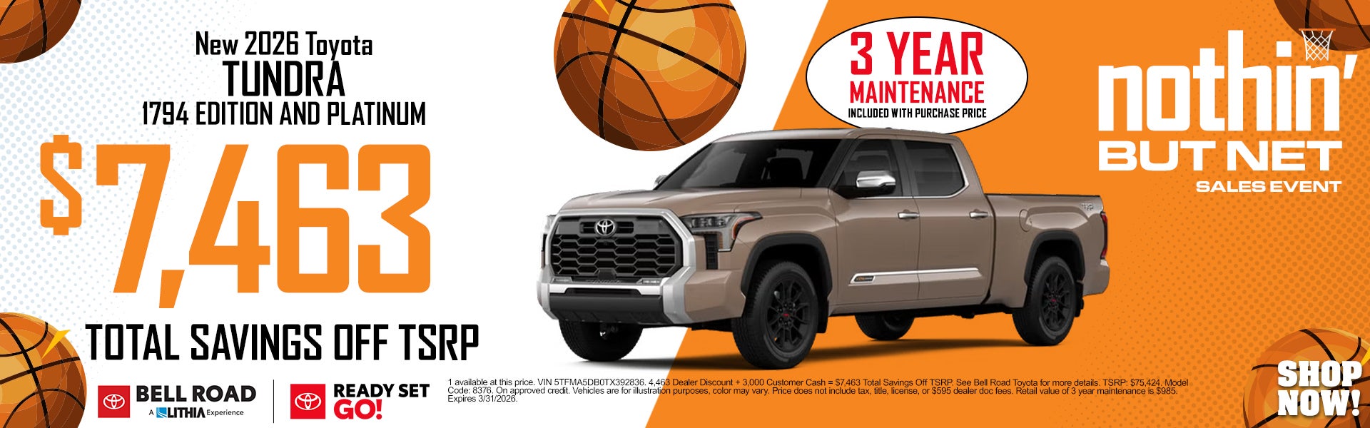 Tundra 1794 Edition and Platinum