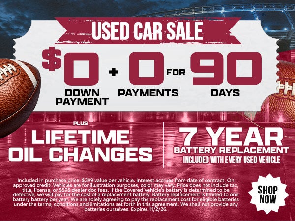 Used Car Sale