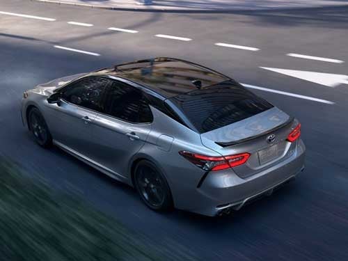 2024 Toyota Camry Hybrid driving