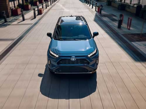 2024 Toyota RAV4 Hybrid driving
