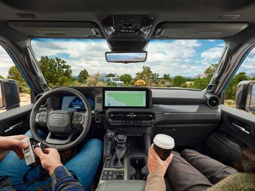 2024 Toyota Land Cruiser interior