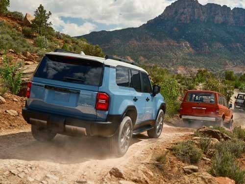 2024 Toyota Land Cruiser off-roading