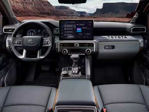 2024 Toyota Tacoma interior