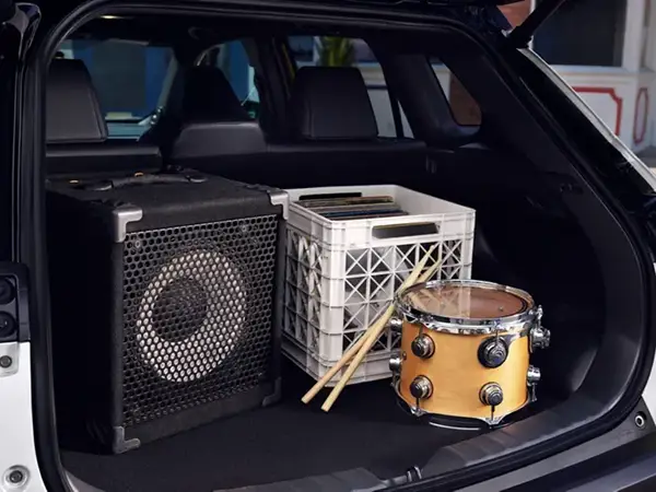 2025 Toyota Corolla Cross Hybrid cargo space