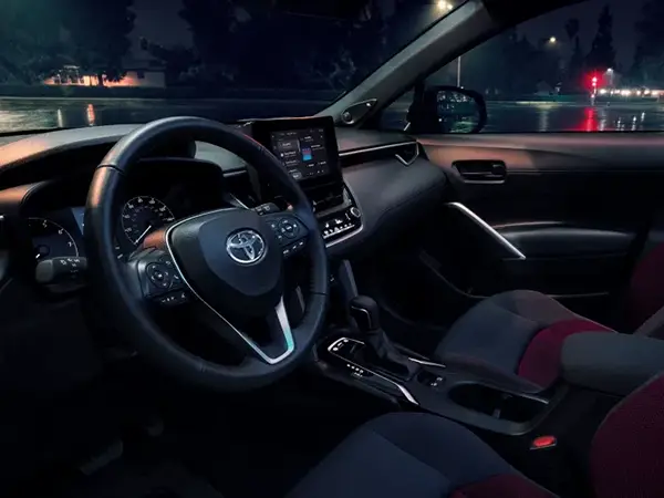 2025 Toyota Corolla Cross Hybrid dash