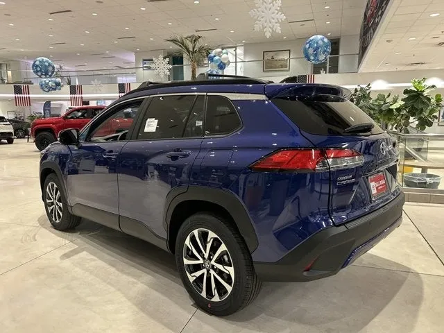 Blue 2025 Toyota Corolla Cross