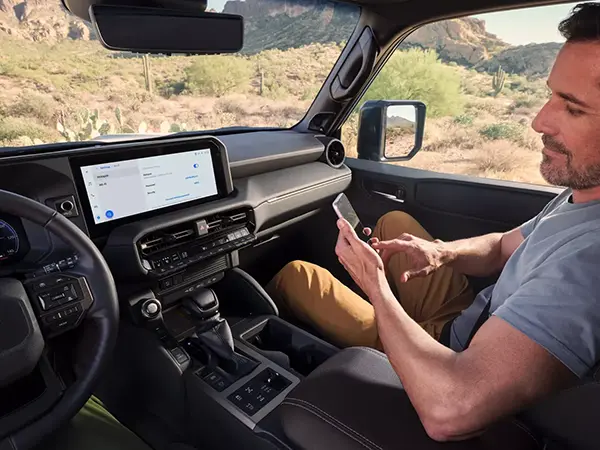 2025 Toyota Land Cruiser interior