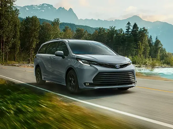 2025 Toyota Sienna driving
