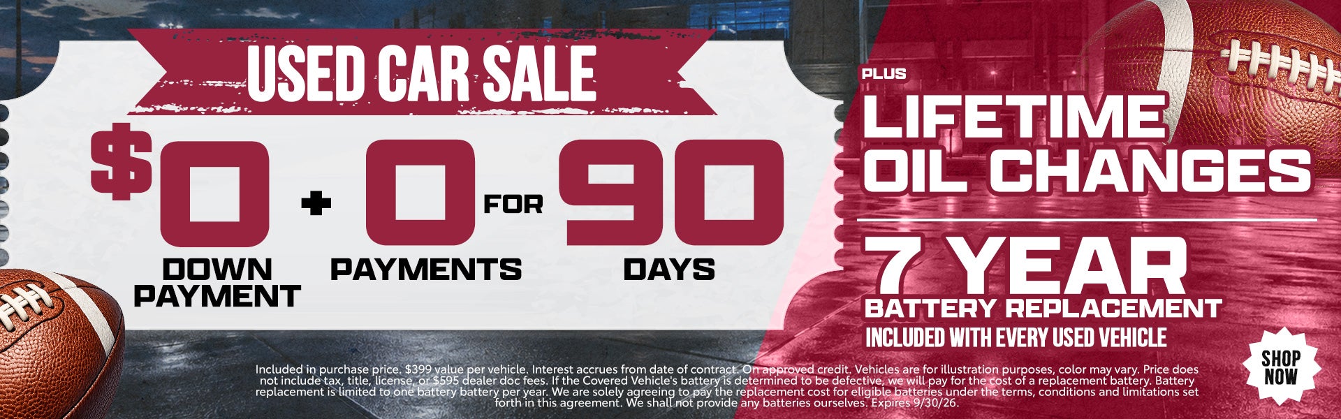 Used Car Sale